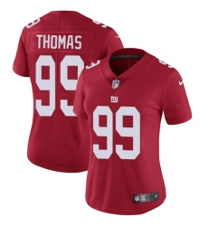 Women's Nike New York Giants #99 Robert Thomas Elite Red Alternate NFL Jersey