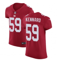 Men's Nike New York Giants #59 Devon Kennard Red Alternate Vapor Untouchable Elite Player NFL Jersey