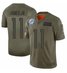 Youth Detroit Lions #11 Marvin Jones Jr Limited Camo 2019 Salute to Service Football Jersey