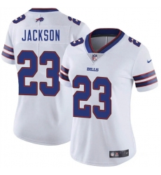 Women's Buffalo Bills #23 Dane Jackson White Vapor Stitched Football Jersey(Run Small)