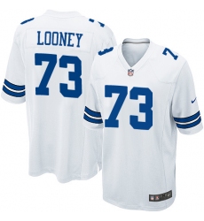 Men's Nike Dallas Cowboys #73 Joe Looney Game White NFL Jersey