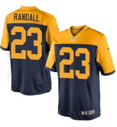 Youth Nike Green Bay Packers #23 Damarious Randall Limited Navy Blue Alternate NFL Jersey