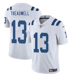 Men's Indianapolis Colts #13 Laquon Treadwell White 2025 Vapor Limited Football Stitched Jersey