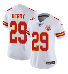 Women's Nike Kansas City Chiefs #29 Eric Berry Elite White NFL Jersey
